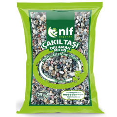 Mıcır-Çakıl Taşı - Nif Organik Doğal Taş - Dalaman 10-16 mm 10 Kg