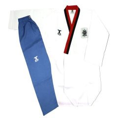 Jcalicu Taekwondo Elbisesi Pumse Alt Mavi