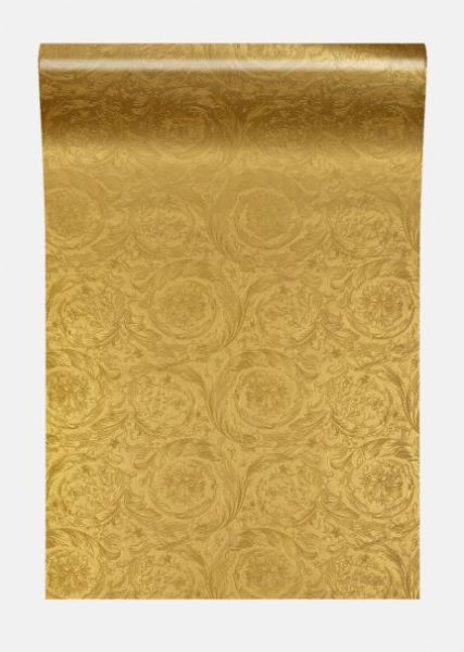 Versace 4 Koleksiyonu Barocco Metalics Gold Duvar Kağıdı