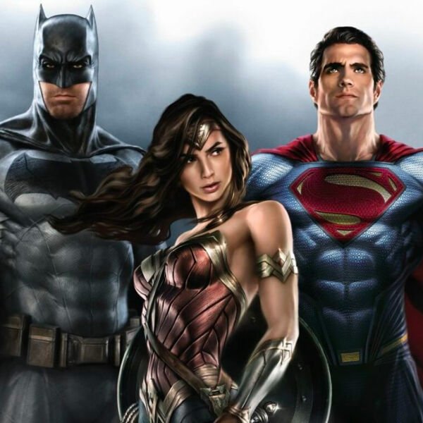 Animasyon Wonder Women Batman Süperman Duvar Kağıdı