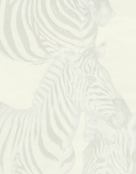 Dolce Gabbana Beyaz Zebra Koleksiyon Duvar Kağıdı