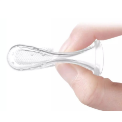 Novibaby Silikon Bebek Parmak Diş Fırçası - Finger Brush 0-3 Yaş - 4 Adet - Diş Kaşıyıcı