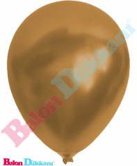 12 inch Metalik Gold Balon