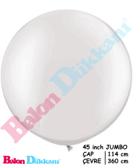 45 inch Jumbo Balon Şeffaf