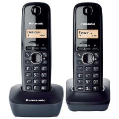 Panasonic Kx Tg2512 DUO Dect Telefon (1+1 El Cihazlı) Füme