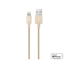 2DKM02 ttec AlumiCable MFi iPh. Şarj Kablosu Altın