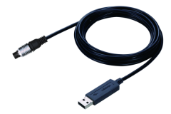 Mitutoyo 06AFM380E Doğrudan USB Giriş Aracı (Digimatic USB) Digi / Digi2, Yuvarlak 6 Pimli Tip