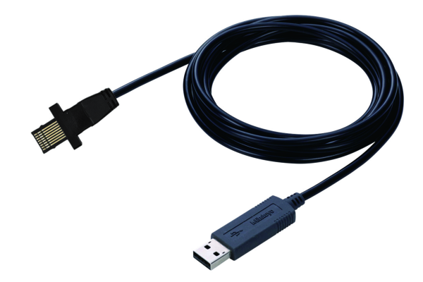 Mitutoyo 06AFM380G USB giriş kablosu (2m) Digi/Digi2, Flat Straigt IP Type