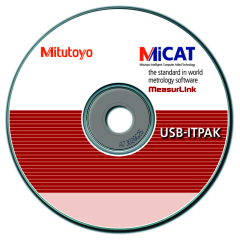 Mitutoyo 06AFM386 USB-ITPAK Sürüm 2.1 Dongle ile Yazılım