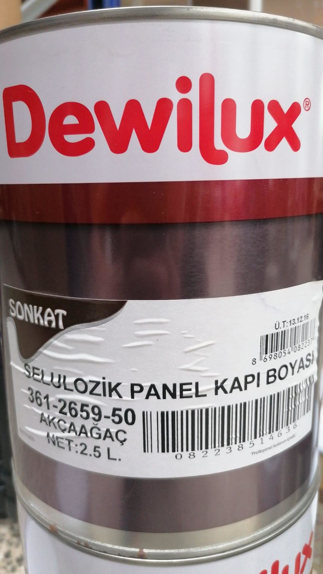 DEWILUX.SEL.PAN.KAPI BOYASI 2,5ltGL. 2659 AKÇAAĞAÇ