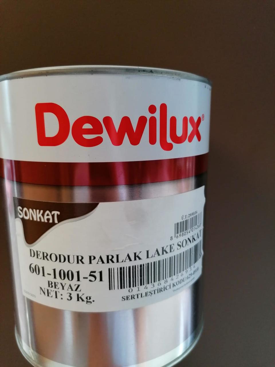 PU LAKE PAR.BEYAZ 3 kg.+SERT.629-0910 1,5 kg.DERD