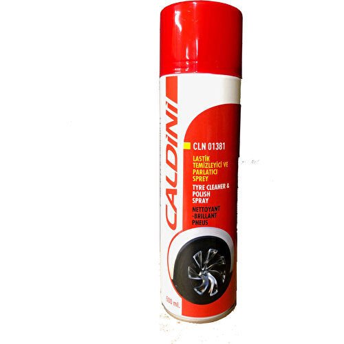 CALDİNİ Lastik Temizleyici ve Parlatıcı Sprey 500 Ml