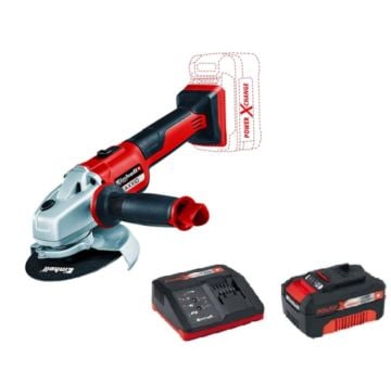 Einhell AXXIO TE-AG 18/125 Li BL 4ah Akülü Avuç Taşlama Makinesi + Şarj Ünitesi