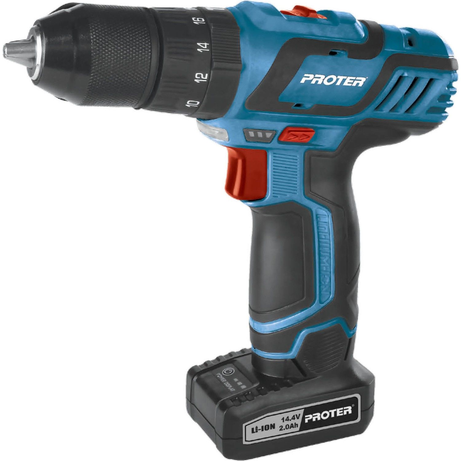 Pst 614 Şarjlı Darbeli Matkap 14,4 V Proter