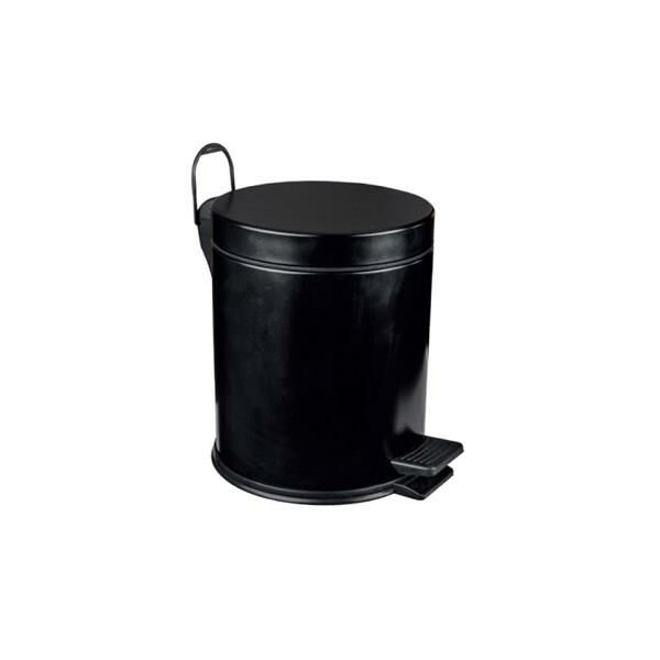 5 Lt. Standart Çöp Kovası Boyalı Siyah Maxiflow