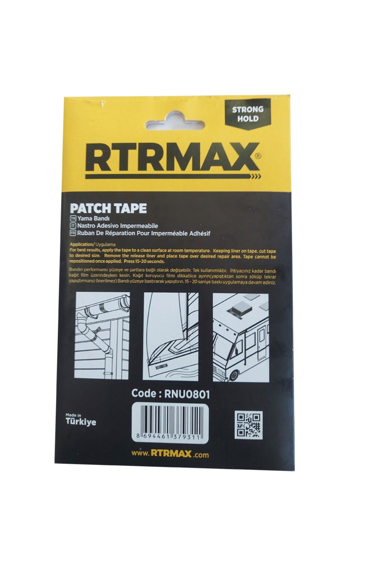RTRMAX Yama Bandı 4'lü 100x150 Mm