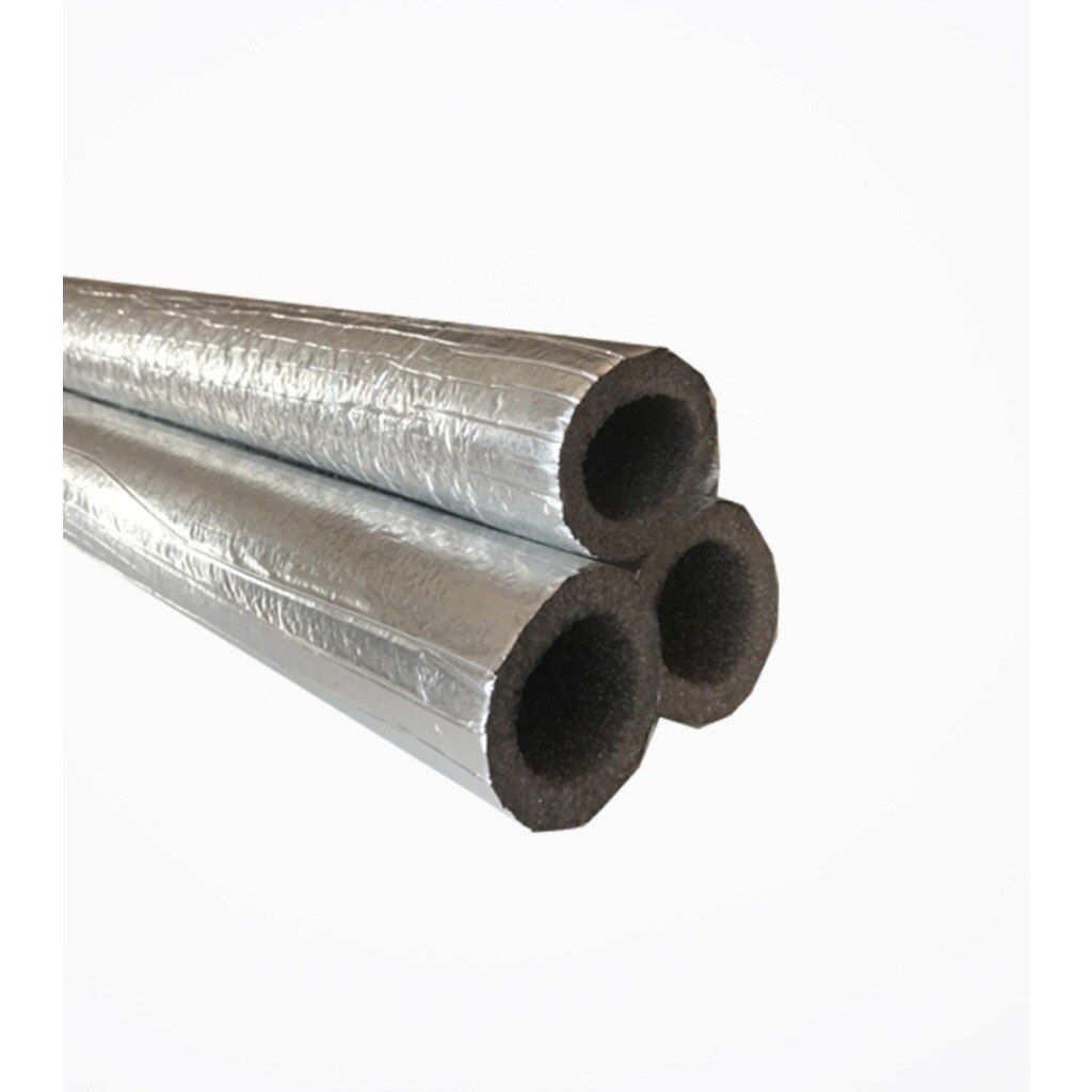 25 mm Alüminyum Folyo Kaplı Polietilen Boru BORU IZOLASYONU 28mm 3/4