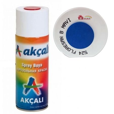 AKÇALI FLORASAN BONCUK MAVİ SPREY BOYA 524