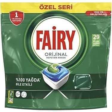 FAİRY BULAŞIK MAKİNA KAPSÜLÜ HEPSİ 1 ARADA 29 ADET