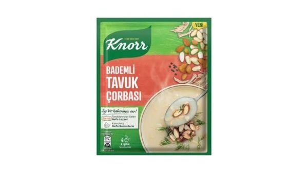 KNORR BADEMLİ TAVUK ÇORBASI