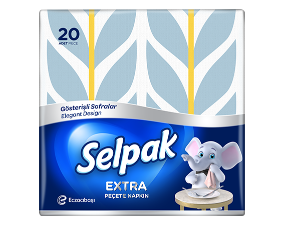 SELPAK PEÇETE DESENLİ 20 ADET