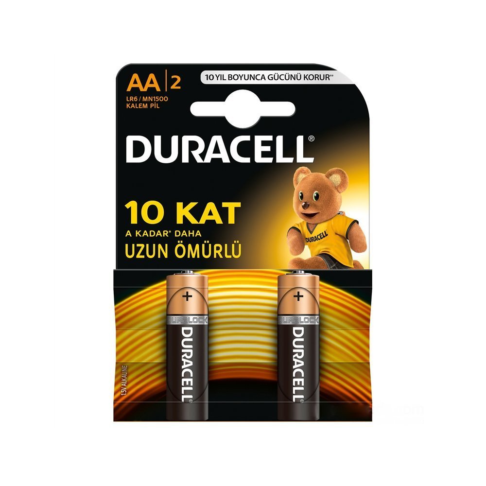 DURACELL 1,5 V KALEM 2 ADET