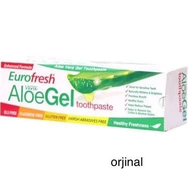 EUROFRESH ALOE VERA JEL DİŞ MACUNU 112 G