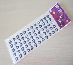 Nazar Boncuğu Yapışkanlı Küçük Sticker - 60 Adet