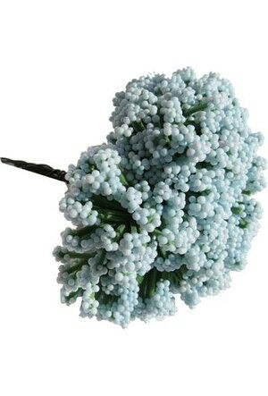 Cipso Yapay Çiçek Mavi ( 3,5 cm* 3,5 cm ) ( 144 Adet)