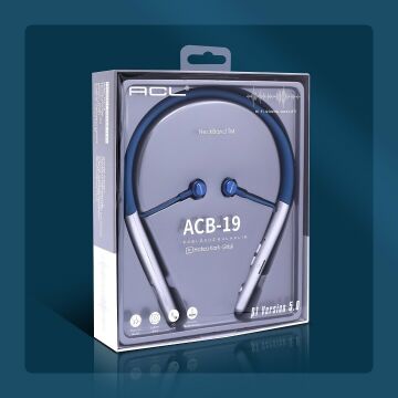 ACL ABC-19 Neckband Siyah Bluetooth Kulaklık