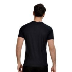 Woolnat Merino Yün Efe Reflektör Logo Kısa Kol Erkek Tshirt