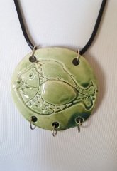Yeşil Balıklı Madalyon