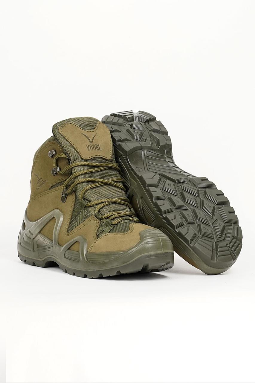 M1492 Haki Waterproof Kısa Outdoor Bot