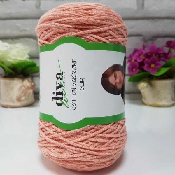 Diva Cotton Makrome İnce 2588 Yavruağzı