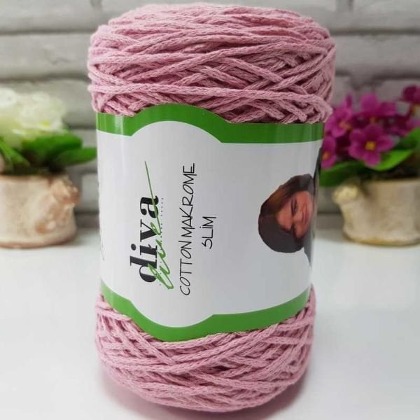 Diva Cotton Makrome İnce 2130 Açık Pembe