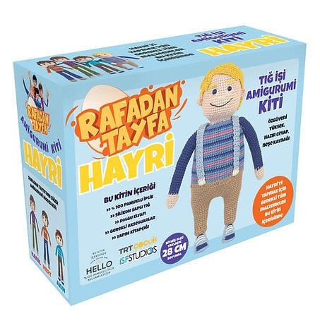 Rafadan Tayfa Hayri Amigurumi Kiti