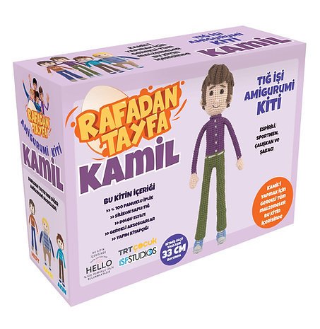 Rafadan Tayfa Kamil  Amigurumi Kiti