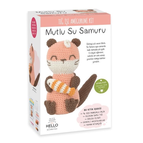 Amigurumi Seti - Mutlu Su Samuru SCF08