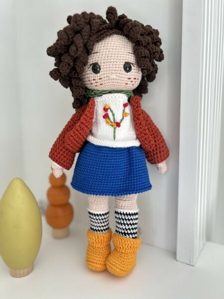 Elina Bebek Amigurumi Oyuncak