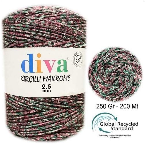 Diva Kırçıllı Koton Makrome 5005