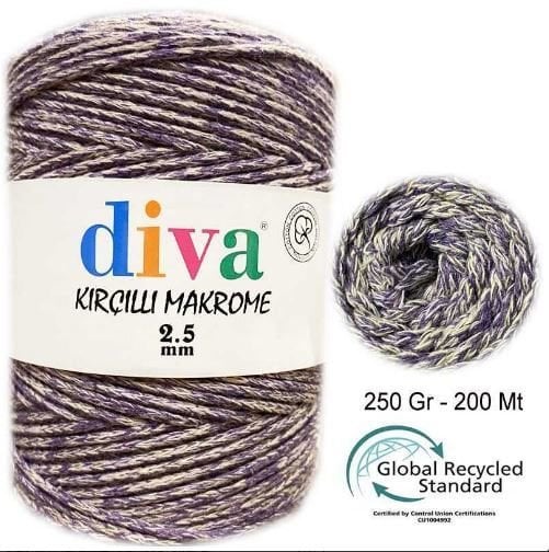 Diva Kırçıllı Koton Makrome 5007