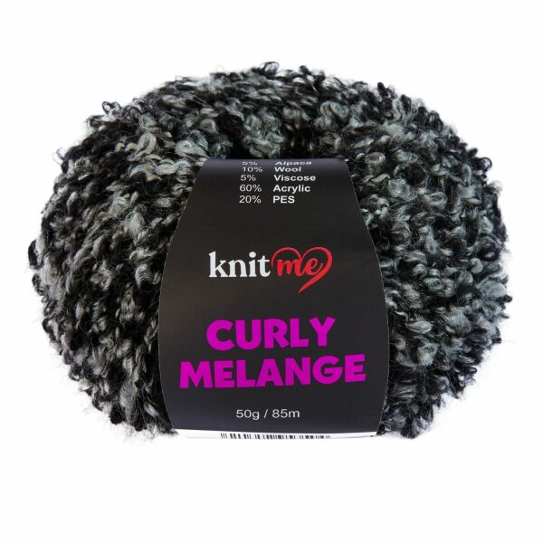 Knit Me Curly Melange KC54