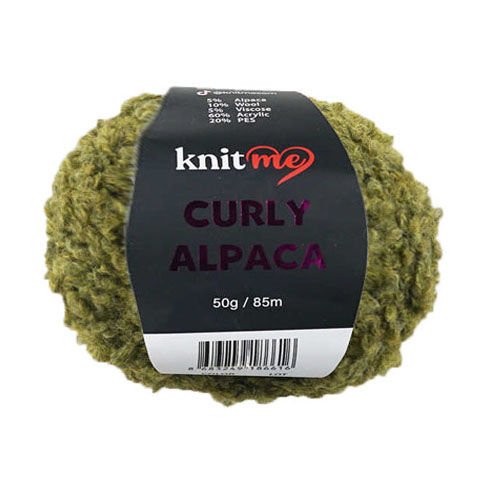 Knit Me Curly Alpaca KC15