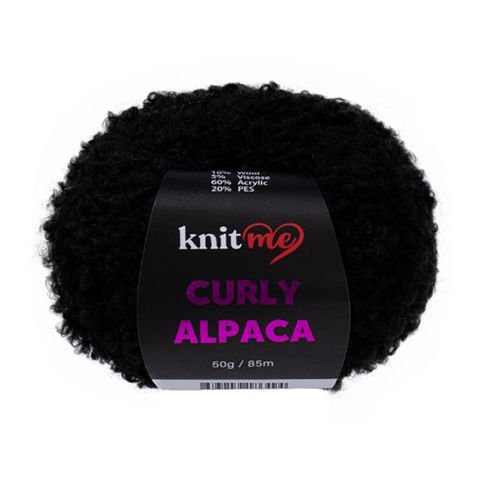 Knit Me Curly Alpaca KC12