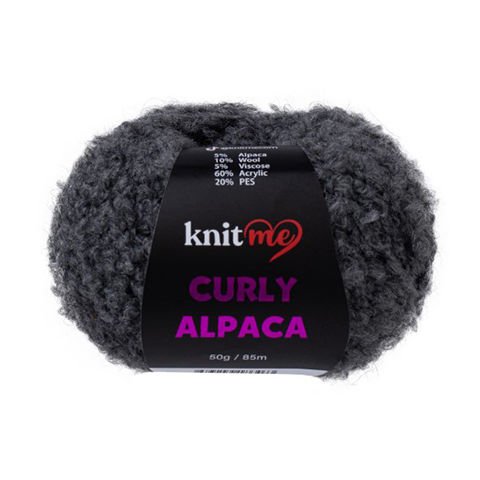 Knit Me Curly Alpaca KC09
