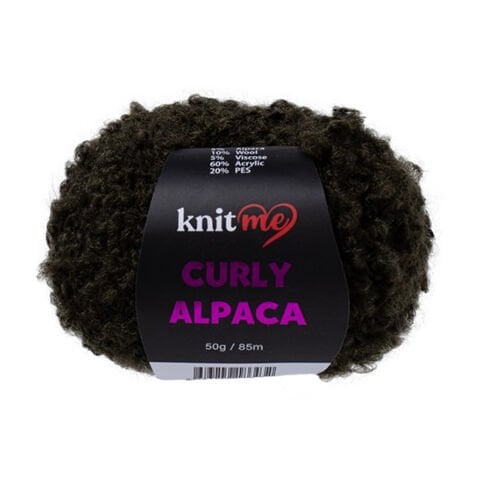 Knit Me Curly Alpaca KC06