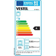 Vestel SF 11502 x 7 Gözü Gazlı 1 Gözü Woklu A Enerji Sınıfı Kuzine Fırın