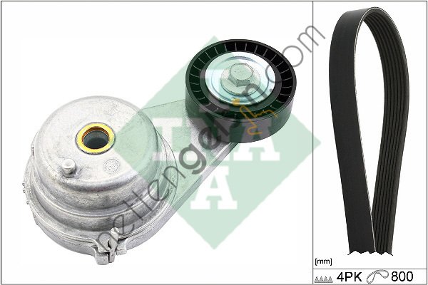 INA 529014710 KANALLI KAYIS SETI (KUTUKLU) FORTWO Coupe (451) 07> FORTWO Cabrio (451) 07>  SMART BİNEK ALTERNATÖR GERGİ RULMANI