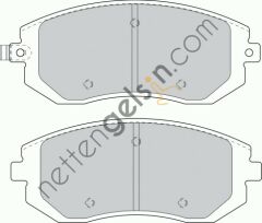 FERODO FDB1639 ON FREN BALATASI SUBARU IMPREZA 00-08 LEGACY 02-08 BRZ 12-> FORESTER 02-08 26296FE020 (DELPHI LP1718 EŞDEĞERİ) SUBARU BİNEK FREN BALATASI (ÖN)