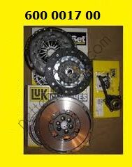 LUK 600001700 VOLANT+DEBRIYAJ SET+RULMAN (05.11 TARIHINE KADAR) GOLF V PASSAT LEON 2,0TDI CADDY PASSAT JETTA A3 LEON TOURAN (CBBB CFGB CLLA CFFB CBAA CBAB BKD BMM) 4 LU KIT  VW-AUDI-SEAT-SKODA BİNEK VOLANT